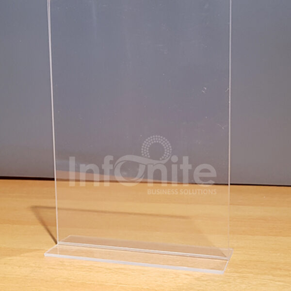 Acrylic Display Stand T Shape (Pack of 6)